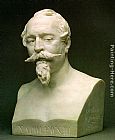 Bust Canvas Paintings - Bust of Napoleon III